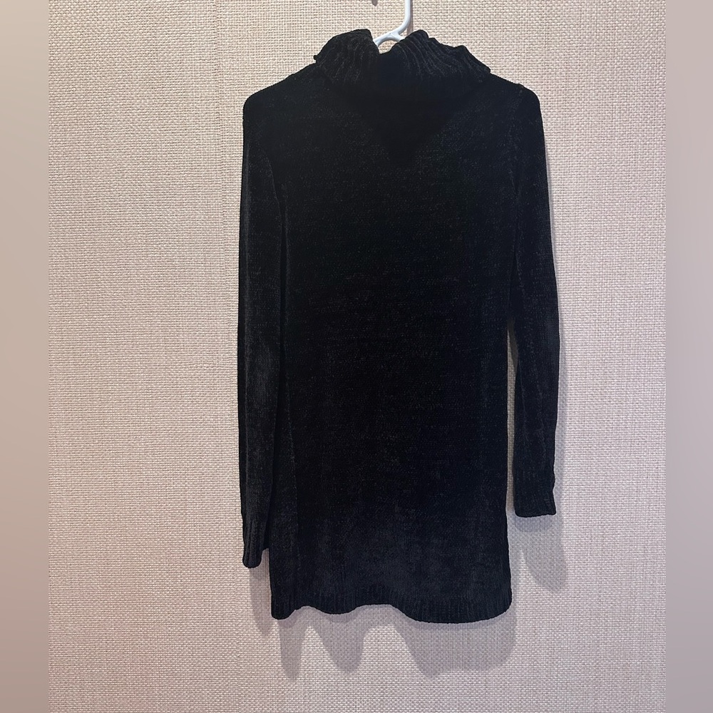 Lovers + friends xs black sweater dress